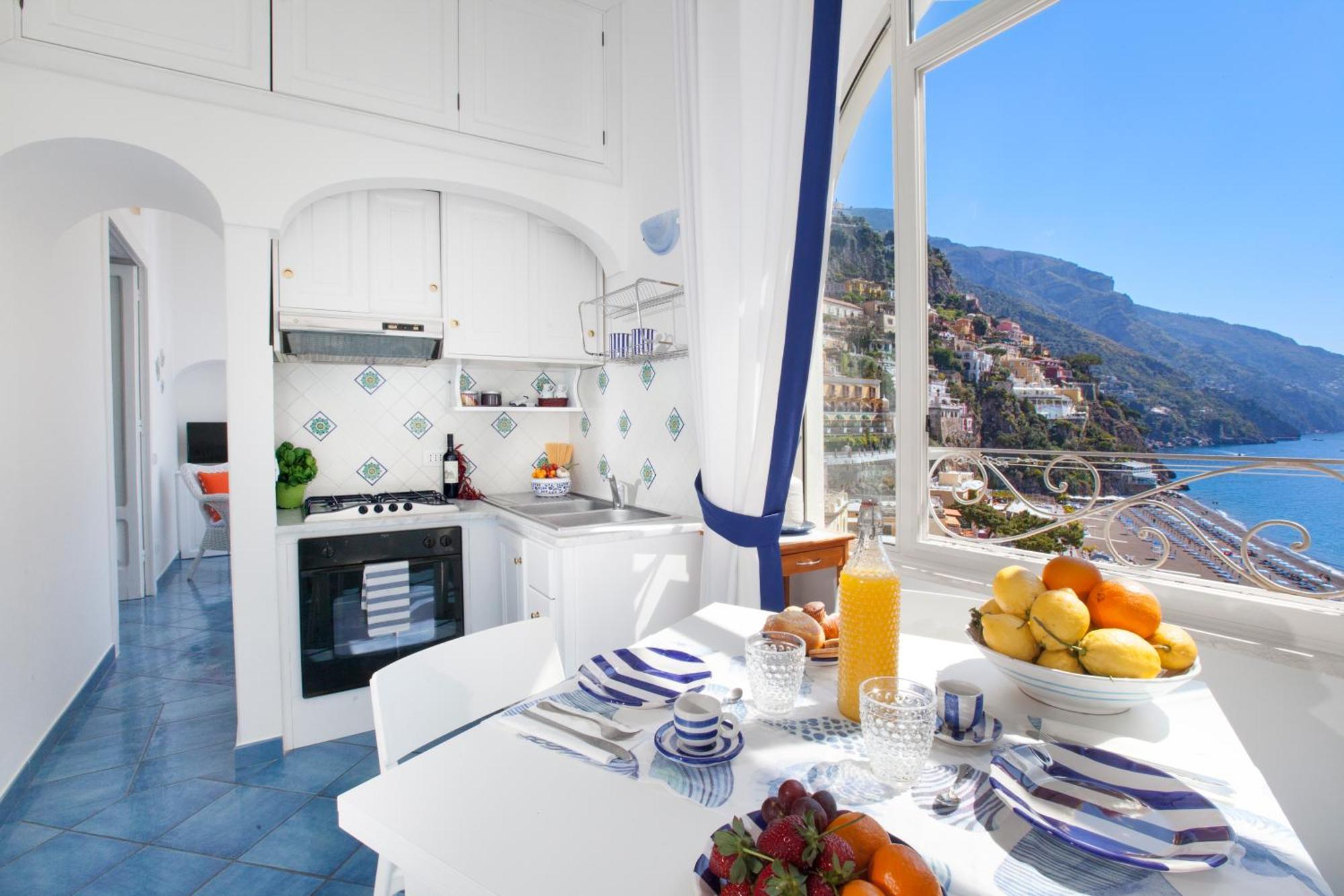 Appartamento Casa Oceano Positano Esterno foto